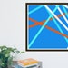Abstract Printable Wall Art Colorful Geometric Line Art - Etsy