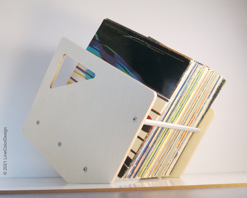 Adjustable Vinyl Record Storage Rack Modern Tabletop or Etsy