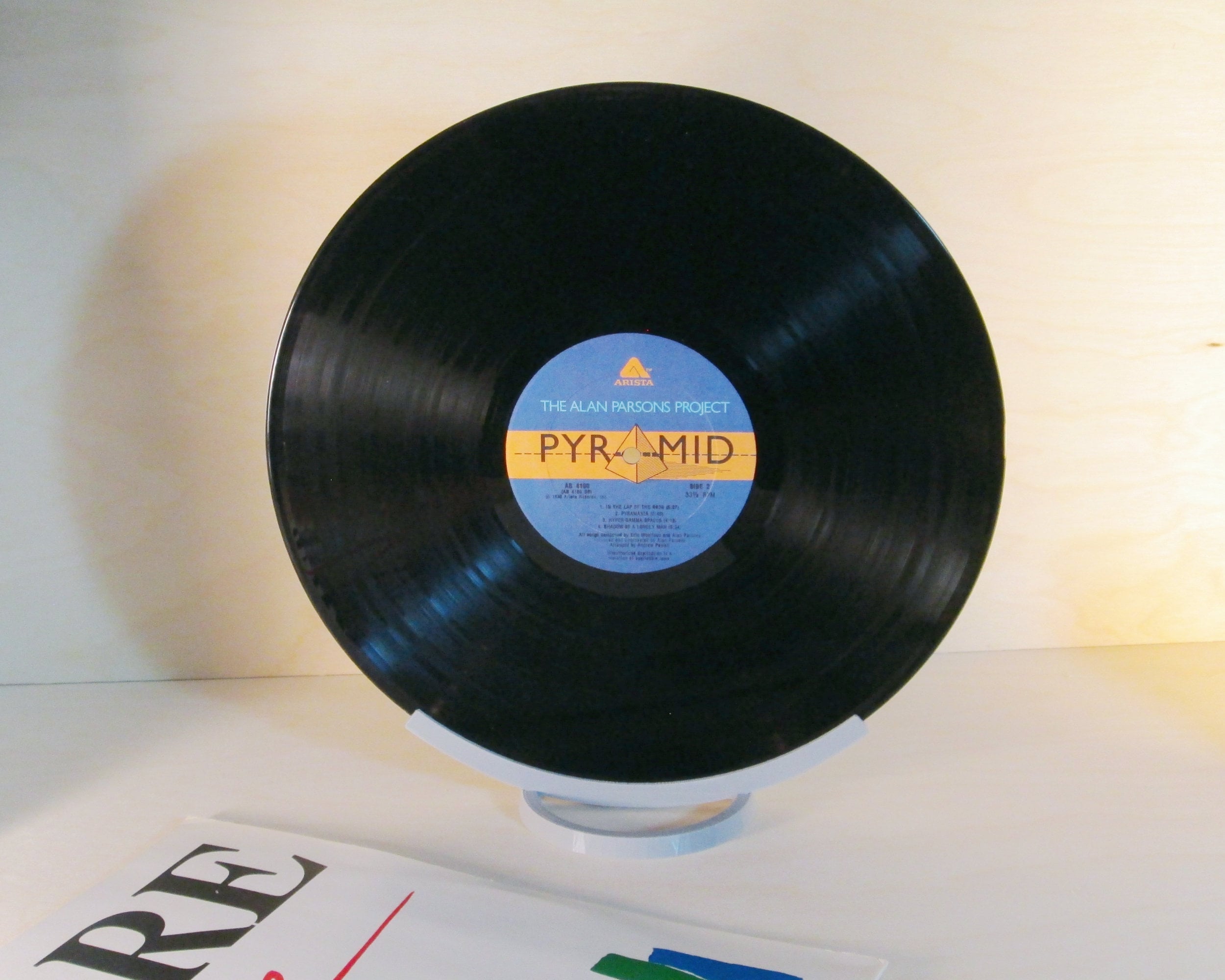 Mini Record Holder Holds 35 LP Records