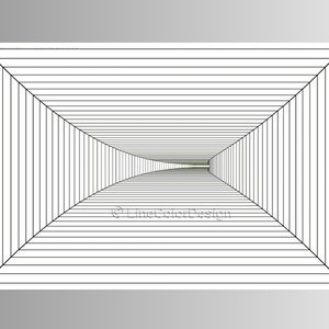 Digital Download 16x24 Printable Op Art | Black & White Geometric Pattern for Contemporary Home or Office Space | 12x18 8x12 4x6 #P16x24_041
