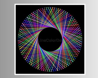 Abstract Art Print For Contemporary Living Spaces | Instant Download Square Sizes 24x24 20x20 16x16 | Printable Digital Files | #P24x24_026