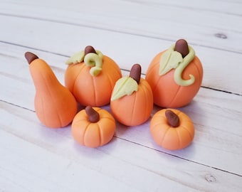 Pumpkin Poptop Cake Topper Set Autumn Set Decorating Fall Pumpkin Thanksgiving