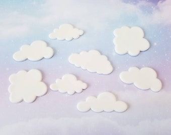 Assorted pack of Loose Fondant Clouds