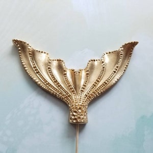 Mermaid Tail Cake Topper #2