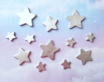 Loose Assorted Fondant Stars