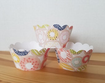 Dessert/Candy Theme Cupcake Wrappers