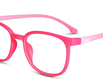 MARTZI EYEWEAR - Gafas bloqueadoras de luz azul para niños, juegos, protección UV, gafas de computadora, patillas flexibles