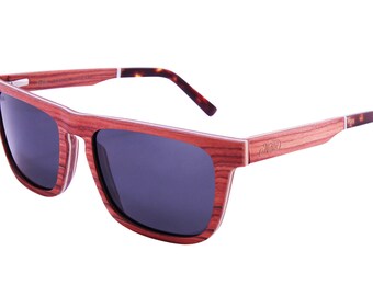 Wooden Sunglasses Martzi Eyewear Daintree Model Polarized Eco Friendly