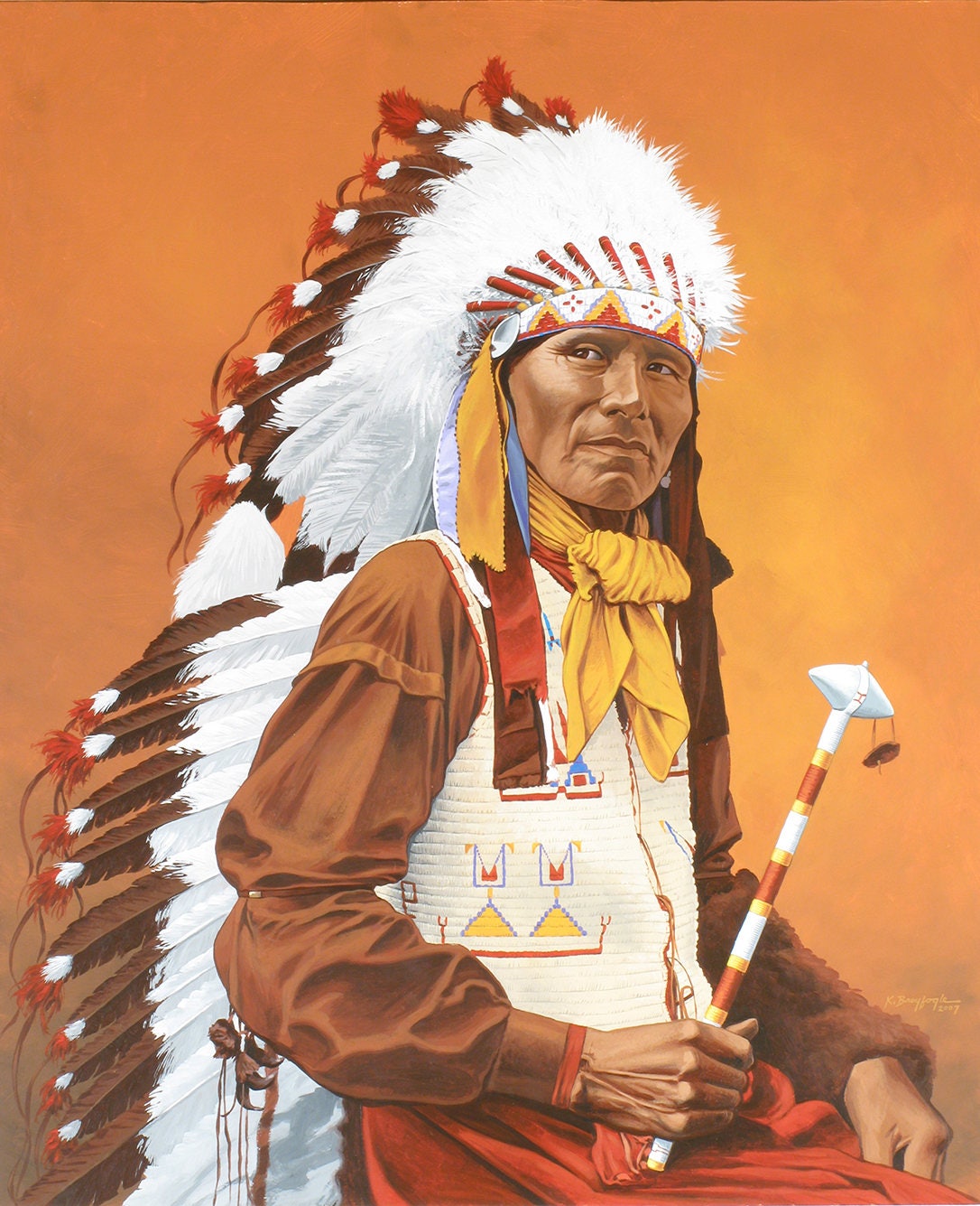 Chief Standing Bear PRINTABLE ART Print Art Gallery Quality Etsy