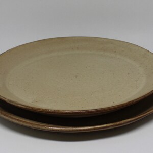 Ceramic Handmade Plates, Set of 2, Pottery