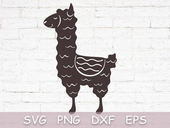 Download Lama Svg Alpaca Svg File For Cricut Dxf For Silhouette Etsy