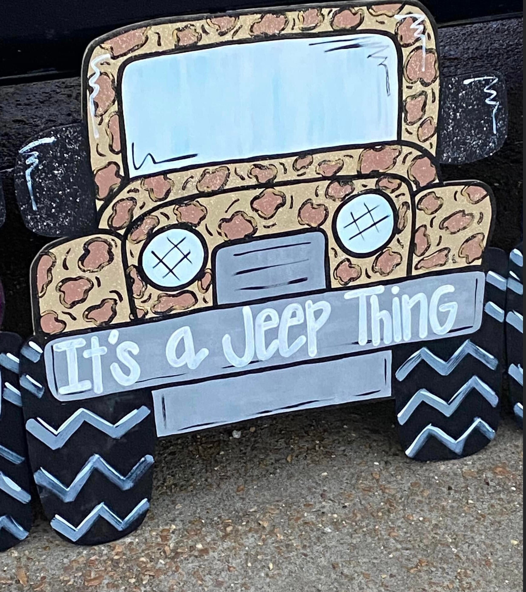 Jeep Door Hanger - Etsy