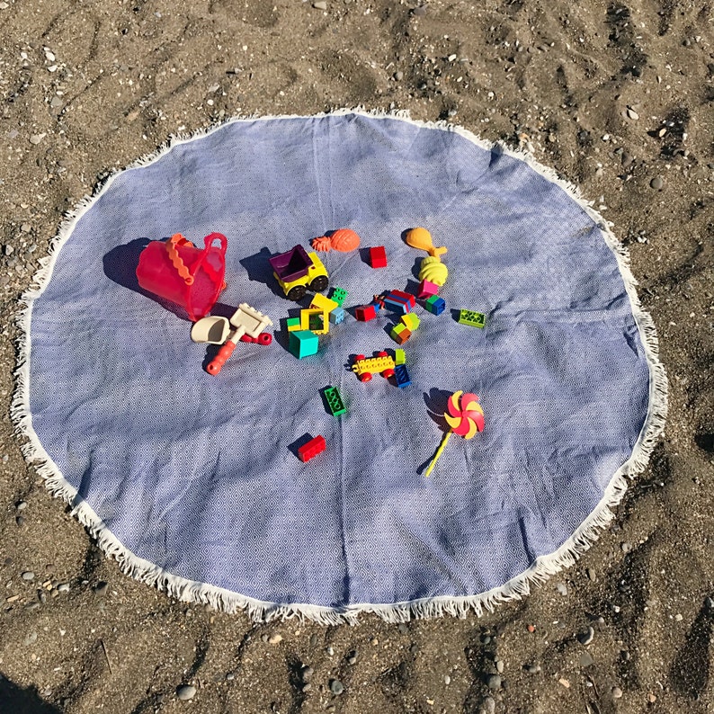 Turkish Towel Beach Blanket Picnic Blanket Baby Gift Etsy