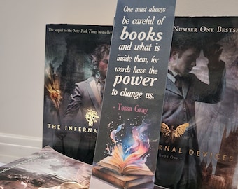 Infernal Devices Tessa Gray Quote Bookmark Shadowhunters