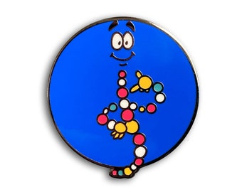 Mr DNA Hard Enamel Pin Badge