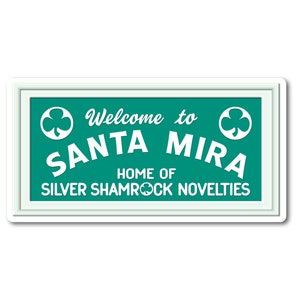 Weihnachtsmann Mira glanz Vinyl Aufkleber