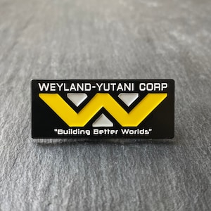 Weyland-Yutani soft enamel pin badge