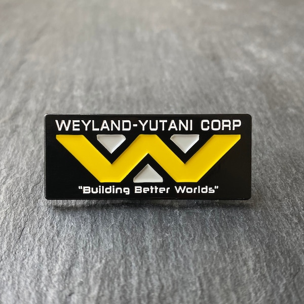 Weyland-Yutani soft enamel pin badge