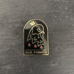 Hail Paimon Hard Emaille Pin Anstecker von 14Eight