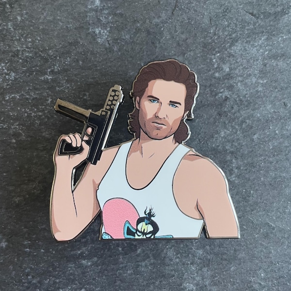 Harde geëmailleerde pin-badge Jack Burton