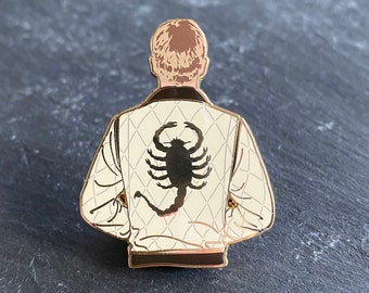 The Scorpion hard enamel pin badge - new limited colourway added