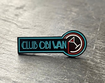 Club Obi Wan Soft Enamel Pin Badge