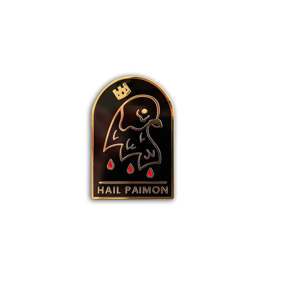 Hail Paimon Hard Enamel Pin Badge by 14eight - Etsy