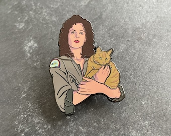 Ellen & Jonesy hard enamel pin badge
