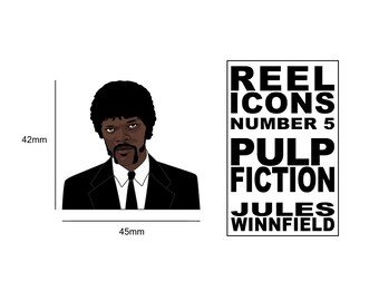 "Jules Winnfield" Hard Enamel pin badge Quentin Tarantino's Pulp Fiction 