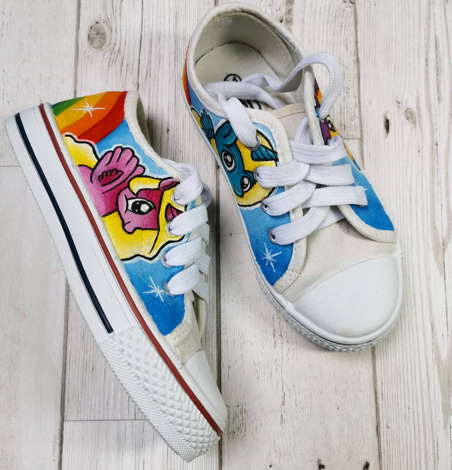 rainbow unicorn shoes