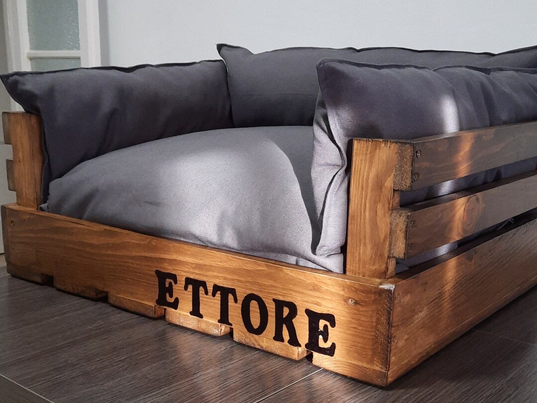 Personalized Dog Bed for Large Dogs, Comfy Bed, Durable Dog Bed With