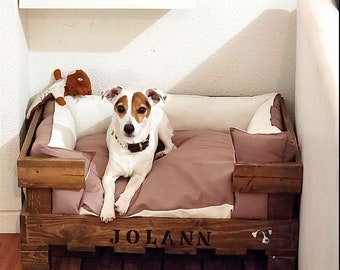 Madera Reciclada Camas Para Perros En Estibas Cama Para Perros