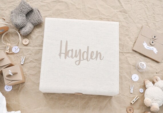 baby girl memory box