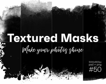 Máscaras texturizadas: haz brillar tus fotos