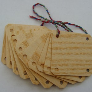 Tablillas para tejer de madera maciza tipo Oseberg (10)