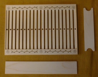 Rigid Heddle Hand Held Loom