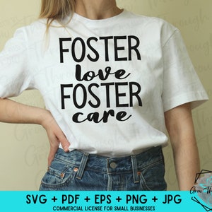 Foster Care SVG - Foster Love Foster Care - Foster to Adopt - Social Worker SVG - Foster Parent - Foster Child - Case Worker