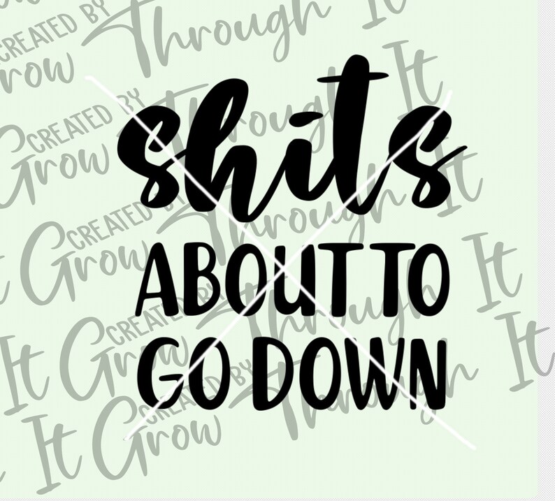 Funny SVG Shits About to Go Down Bathroom Decor Funny - Etsy