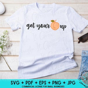 Gym Motivation - Get Your Peach Up - Move Your Butt - Motivational Quotes