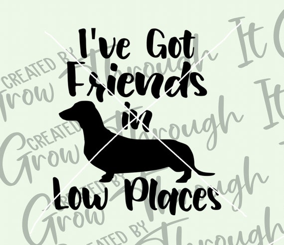 Free Free 176 I&#039;ve Got Friends In Low Places Svg SVG PNG EPS DXF File