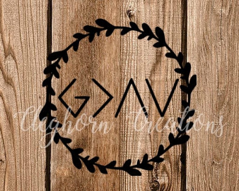 Download God Is Greater Than The Highs & Lows SVG Cut File Circut ...
