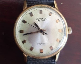 Sekonda de luxe automatic 29 jewels sale