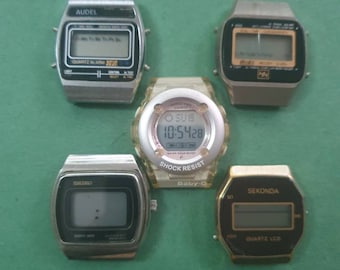 Seiko Lcd Watch - Etsy Australia