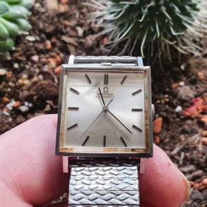 Omega square watch Etsy Espana