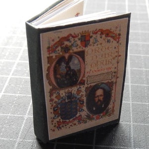Digital download miniature book Morte d&#39;Arthur