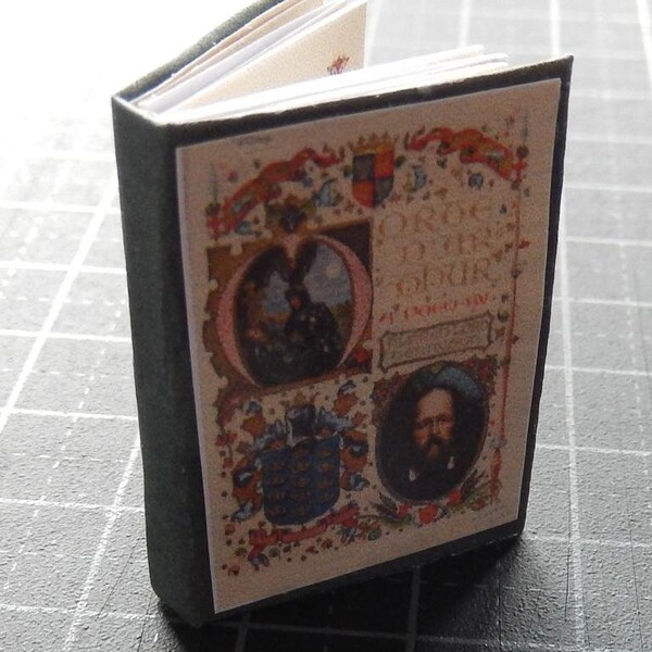 Miniature Book - Etsy