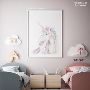 Rainbow Unicorn - The Fantastical Collection Print No.1