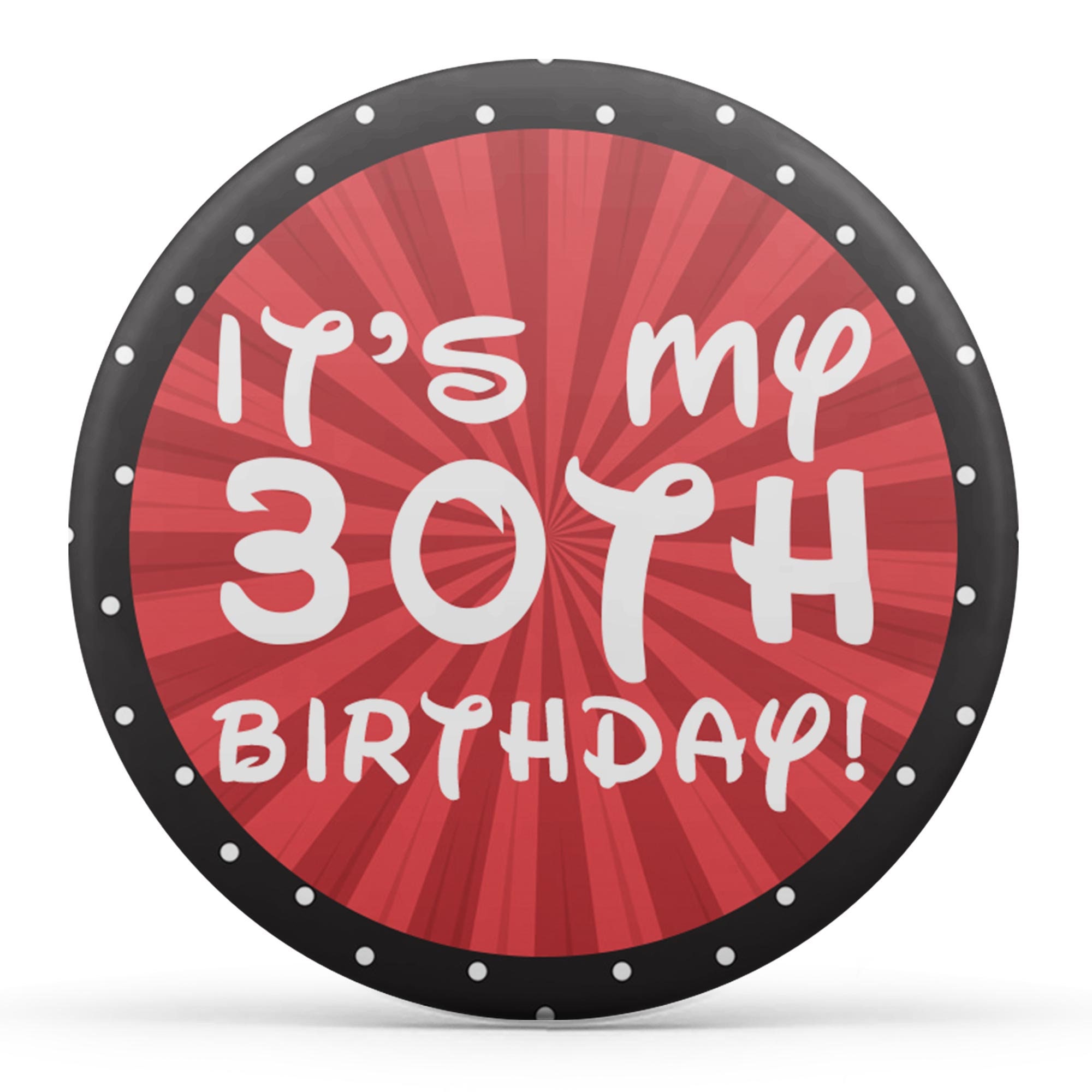 Personalised It's My Birthday Badge/button/pin Magnet - Etsy UK