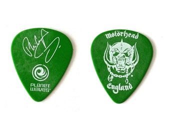 Motörhead 2006 Irish Tour Tournee Signature Plektrum -Philip Campbell