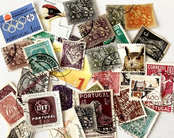 Portugal Stamps x 34, What You See Is What You Get!